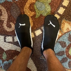 Puma socks Black grey